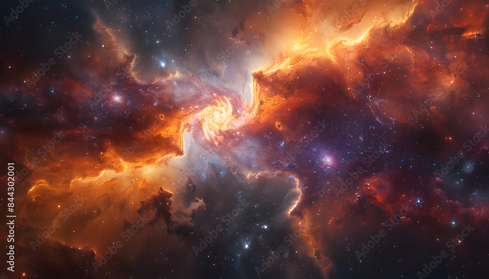 Fototapeta premium space background