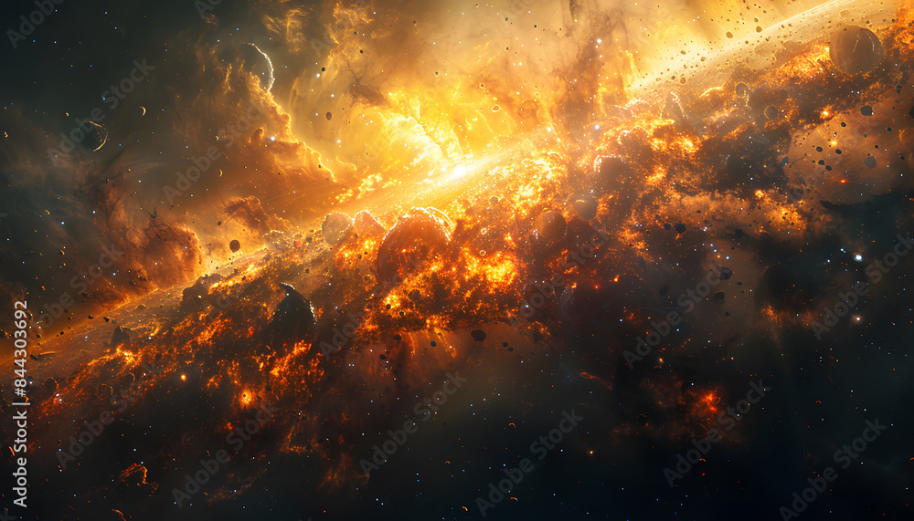 Fototapeta premium space background