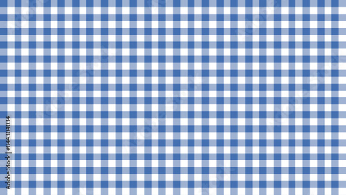 Seamless Navy Blue Gingham Design