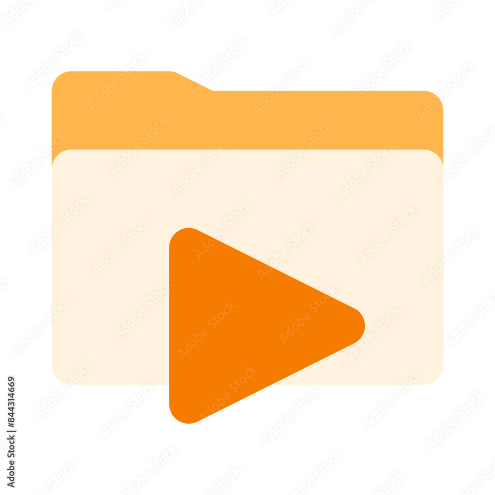 Multimedia Folder color icon Multimedia Folder color icon