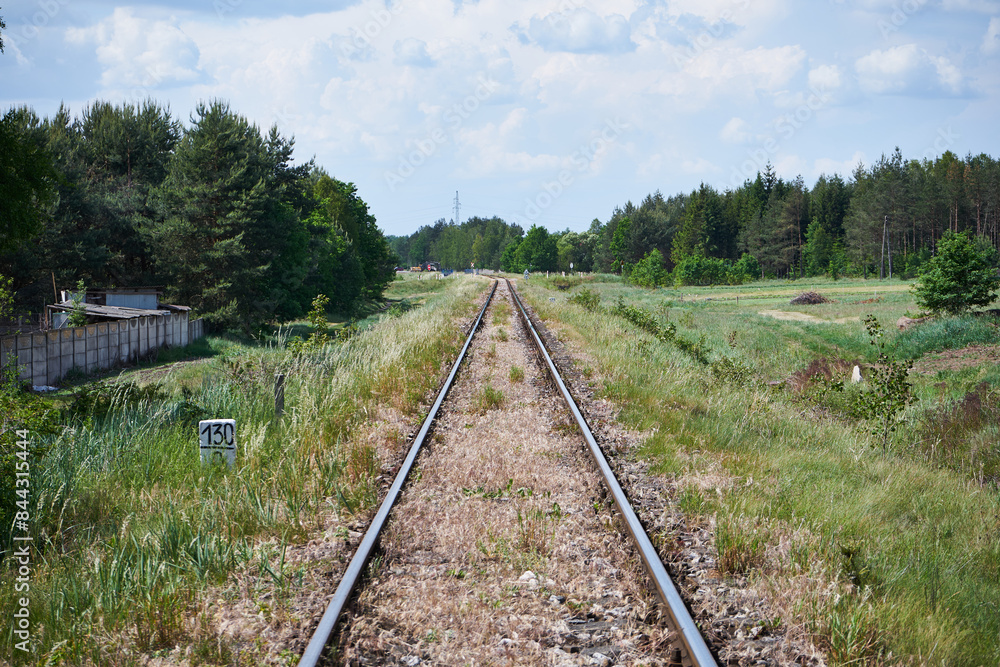Obraz premium tory kolejowe 