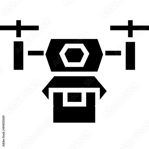 drone delivery icon