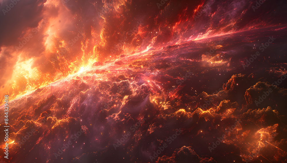 Fototapeta premium space background