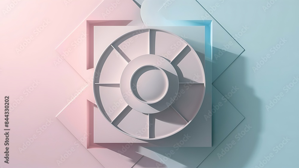 Pastel colors background minimal design top view Pastel colors background minimal design top view