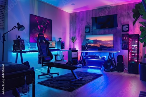 Gaming Room Fitness Integration: Combine gaming with fitness for a balanced lifestyle