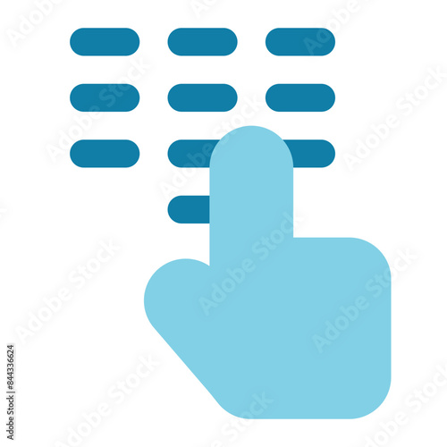 passcode icon for illustration 