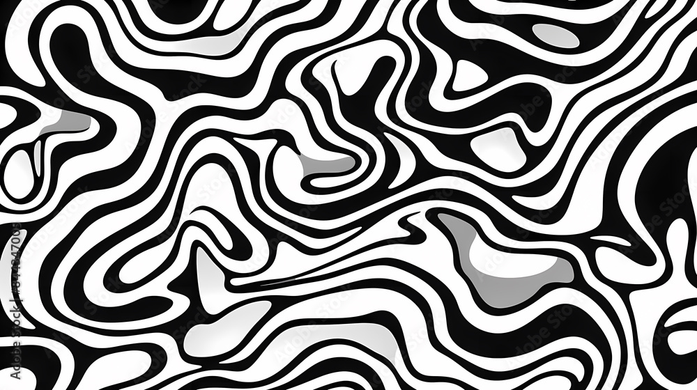 Black and white zebra pattern Black and white zebra pattern