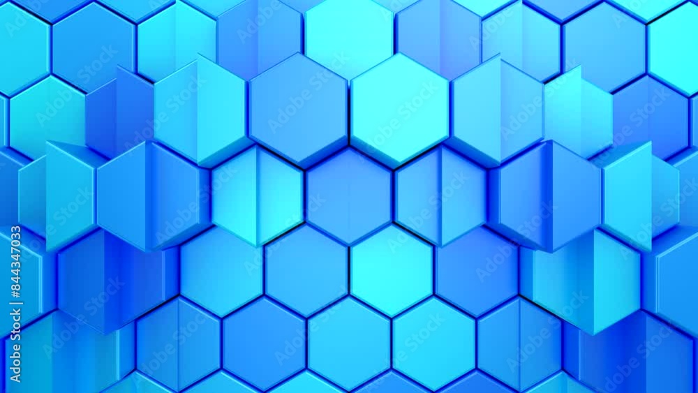 Geometric Shapes Form a Wave. Abstract motion, two color, 3d rendering, 4k resolution
Geometric Shapes Form a Wave. Abstract motion, two color, 3d rendering, 4k resolution