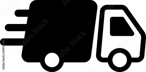 Delivery Truck icon illustration	