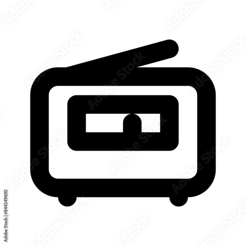 Radio line icon