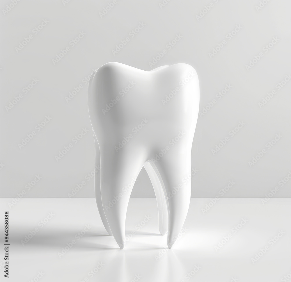 Realistic 3D render of Tooth isolated on white background. Realistic 3D render of Tooth isolated on white background.