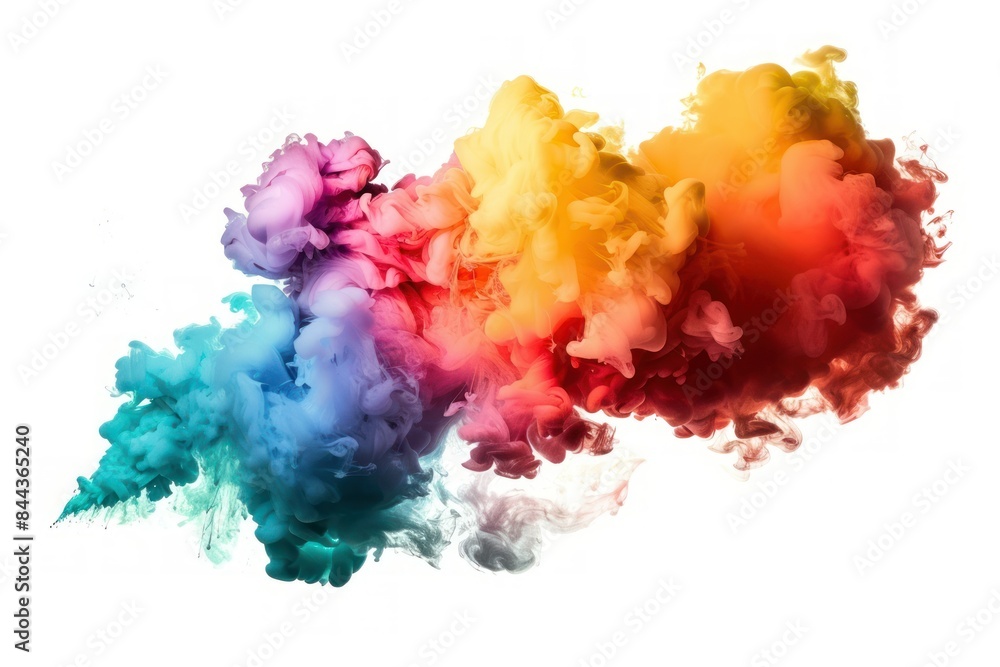 Fototapeta premium Vibrant Color Explosion