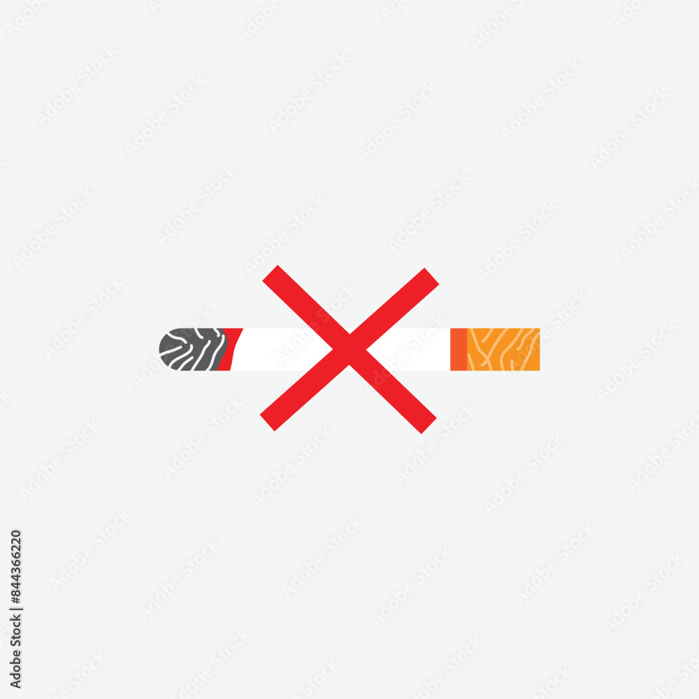 Obraz premium campaigning for smoking in public places which can harm the health of oneself and others