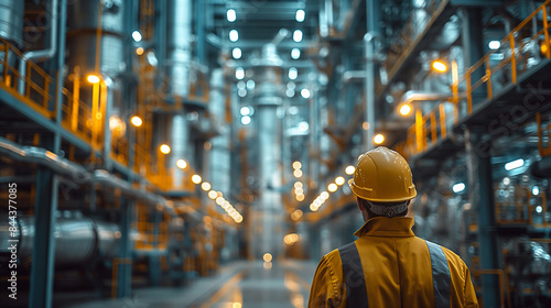 Wallpaper Mural Refinery equipment for oil pipelines and gas valves at gas plants, safety valves, select valves or water pipes in water treatment plants Industrial factories. Various mechanisms and metal pipes Torontodigital.ca