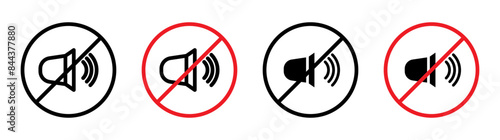 No Sound Allowed Sign Maintain Silence and Order in Noise-Free Zones