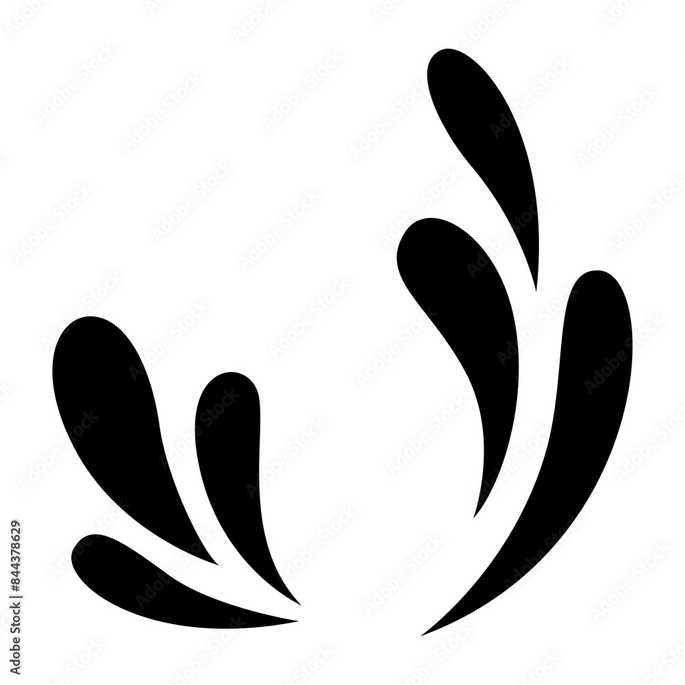 Wave water icon transparent background Wave water icon transparent background