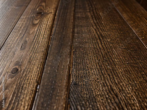 a detailed texture of dark natural wood