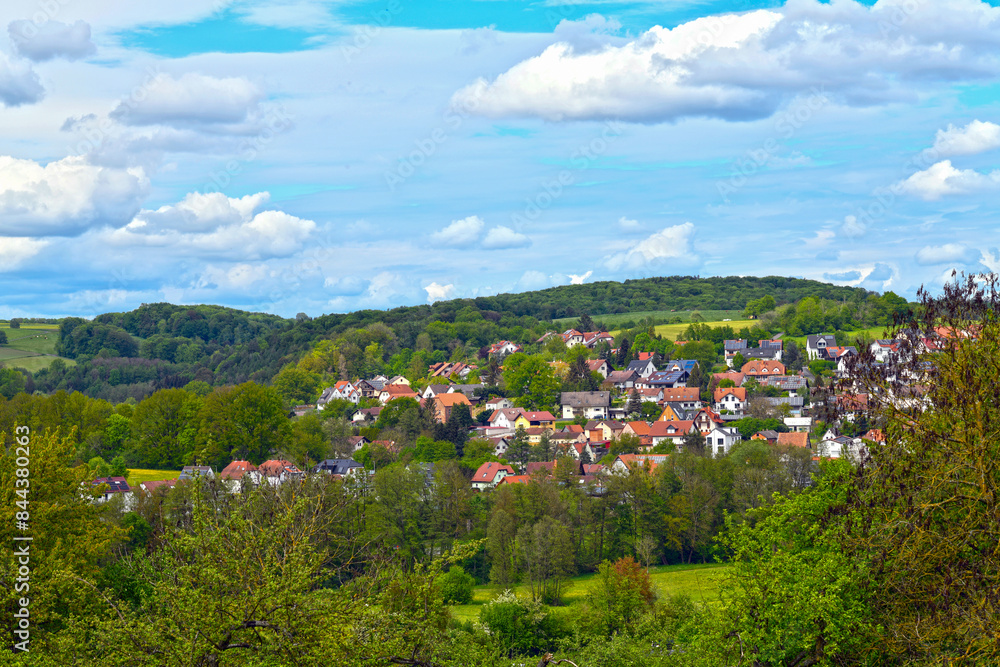 Fototapeta premium Blankenbach im Landkreis Aschaffenburg (Bayern)