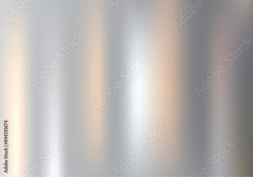Metal stainless steel surface texture realistic with reflection abstract background . Brushed texture, chrome, steel, aluminum for design concepts, prints, posters, wallpapers. Vector illustration
