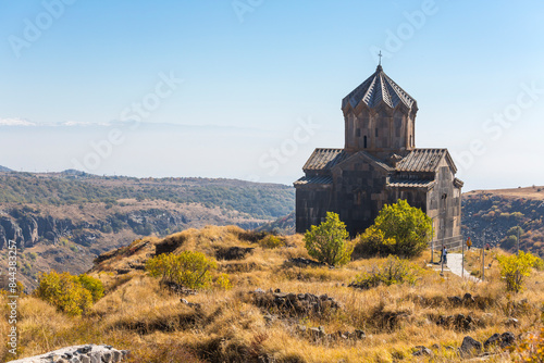 View of Vahramashen Surp Astvatsatsin or the Church of Amberd photo