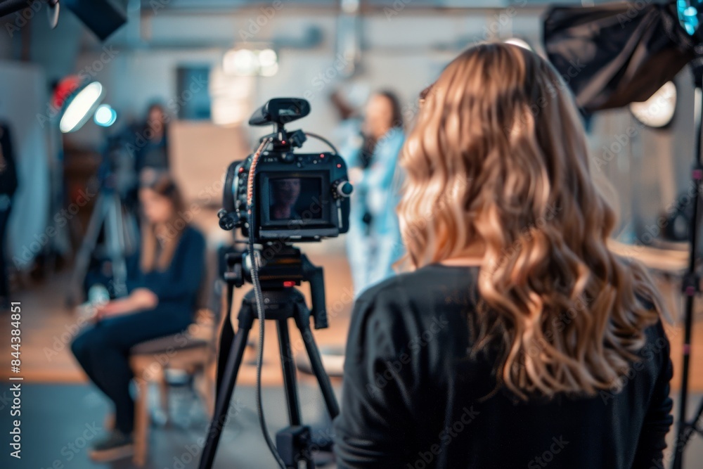 A Cinematographers Focus, Capturing the Essence of a Studio Shoot