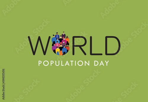 Graphic Representation For World Population Day