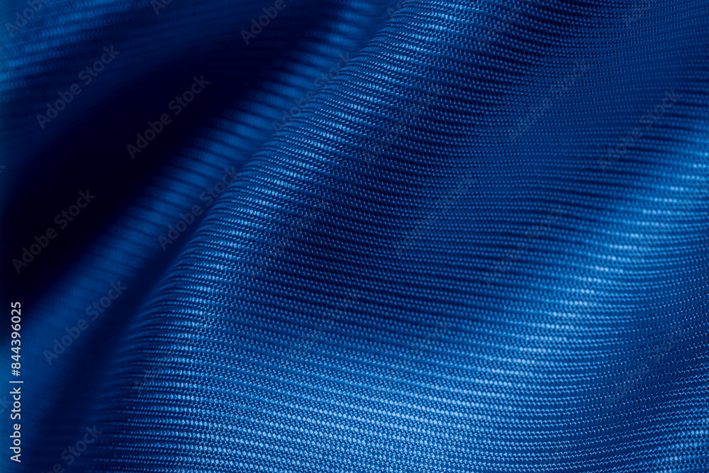 Obraz premium blue acetate fabric textured background