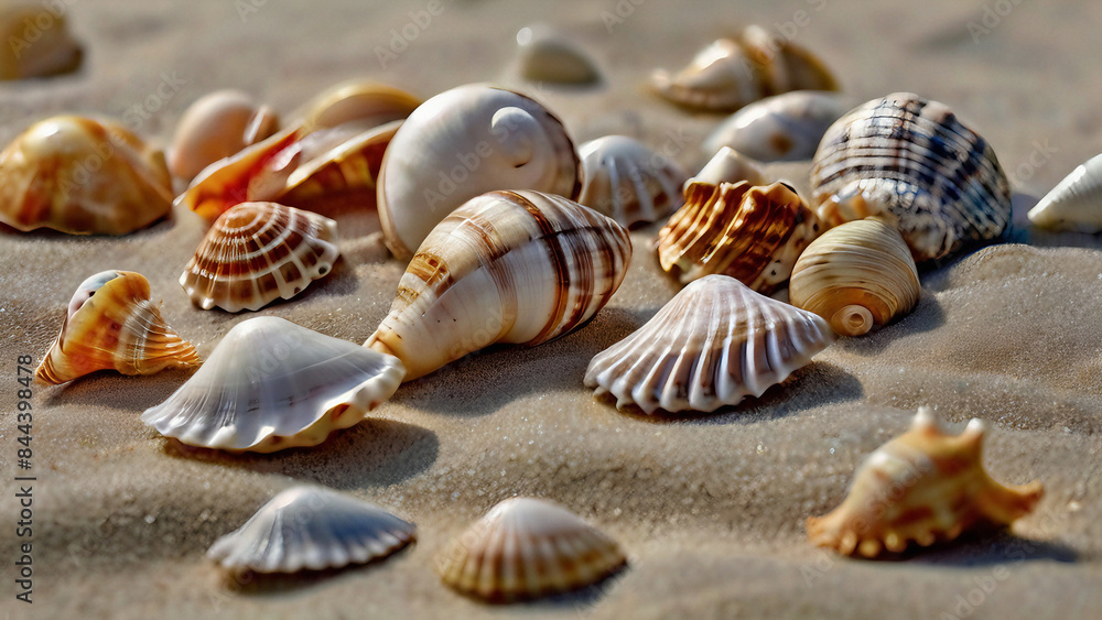 Shells on the Beach Shells on the Beach