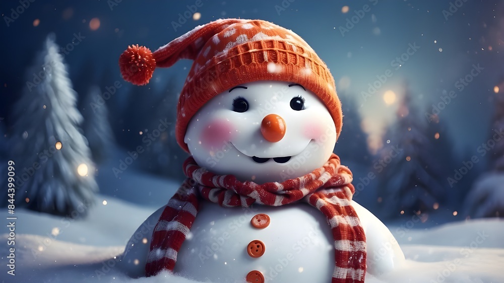 THE beautiful snowman with a galasess THE beautiful snowman with a galasess
