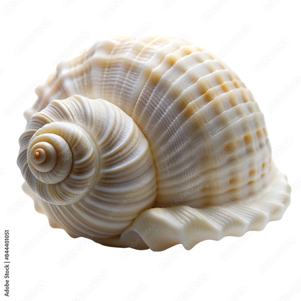Close up of ocean shell white isolated on Transparent background. Close up of ocean shell white isolated on Transparent background.