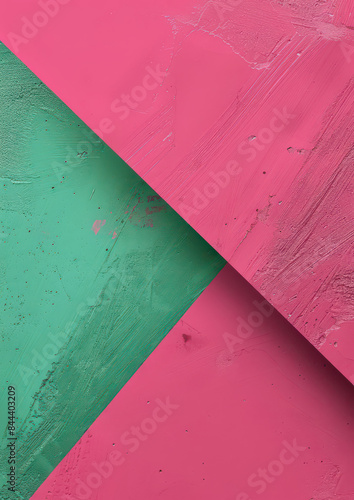 Vibrant artwork featuring bold square shapes in pink and teal. Ideal for banners, cards, or digital wallpapers.