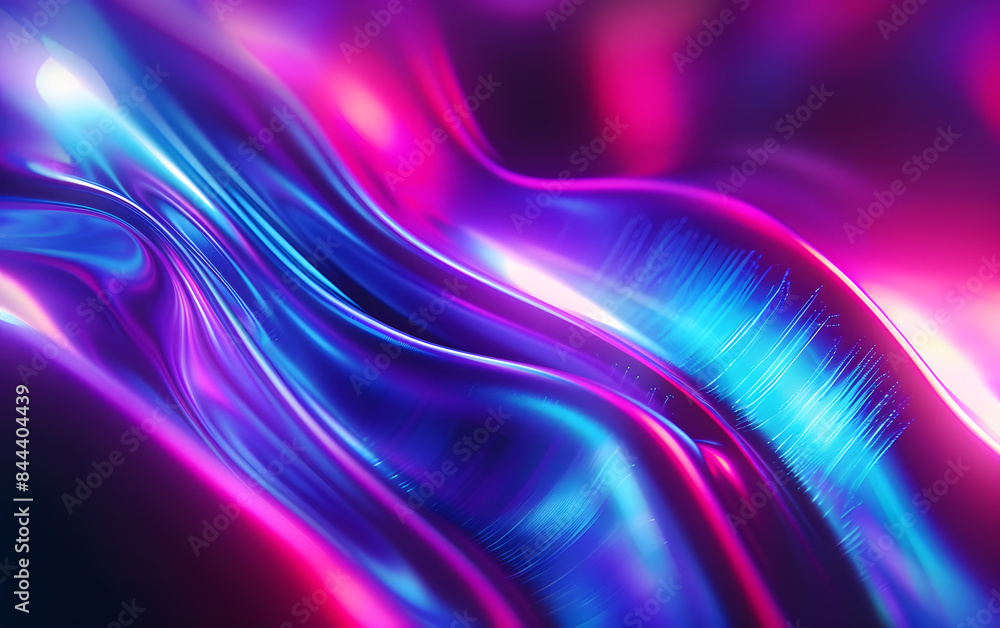 Flowing Waves of Soft Blue and Purple: Abstract Silk Texture Design Flowing Waves of Soft Blue and Purple: Abstract Silk Texture Design