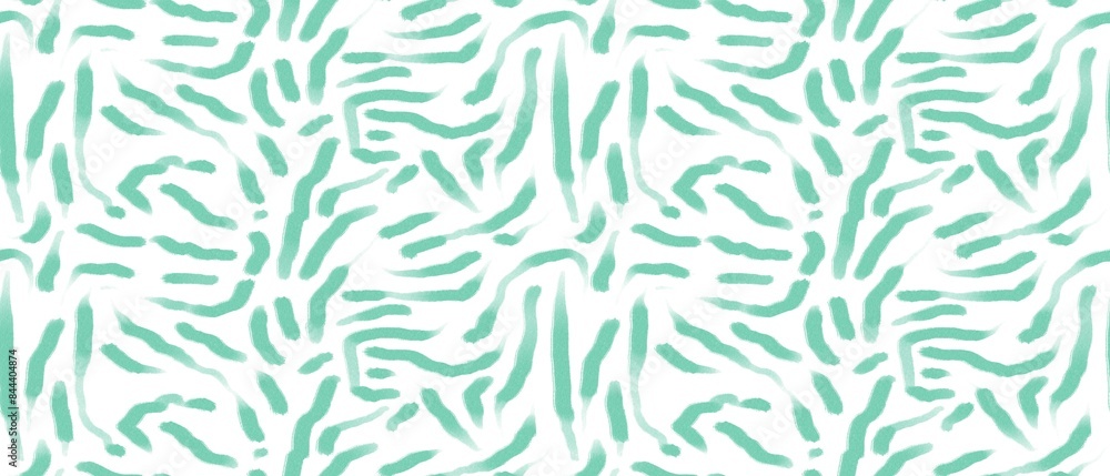 Seamless abstract textured pattern. Simple background with green, white texture. Digital brush strokes. Lines. Design for textile fabrics, wrapping paper, background, wallpaper, cover. Seamless abstract textured pattern. Simple background with green, white texture. Digital brush strokes. Lines. Design for textile fabrics, wrapping paper, background, wallpaper, cover.