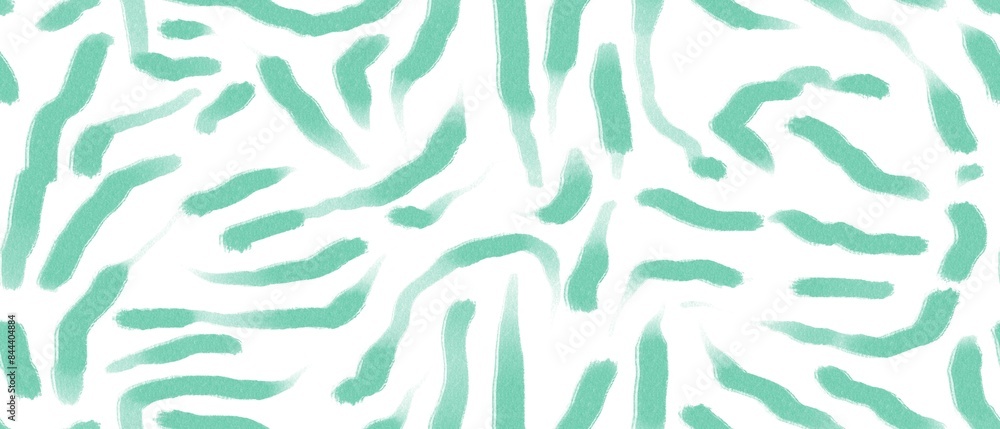 Seamless abstract textured pattern. Simple background with green, white texture. Digital brush strokes. Lines. Design for textile fabrics, wrapping paper, background, wallpaper, cover. Seamless abstract textured pattern. Simple background with green, white texture. Digital brush strokes. Lines. Design for textile fabrics, wrapping paper, background, wallpaper, cover.