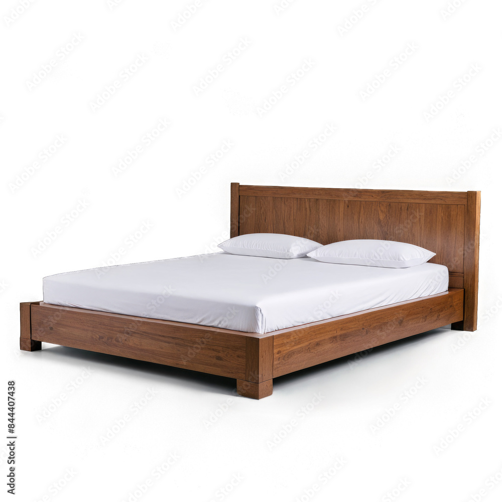 Bed isolated with no background. PNG illustration of bedroom furniture. Bed isolated with no background. PNG illustration of bedroom furniture.