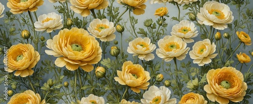 Vibrant Yellow Flower Wallpaper