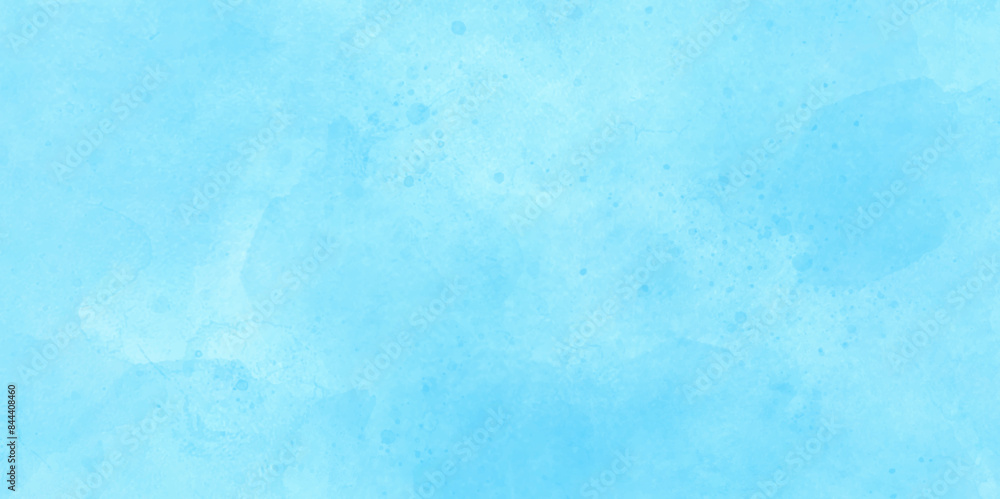 Fototapeta premium Abstract blue stone wall blank watercolor backdrop light design. blue or black slate background rock distress texture. High Resolution on blue Cement Texture Background.