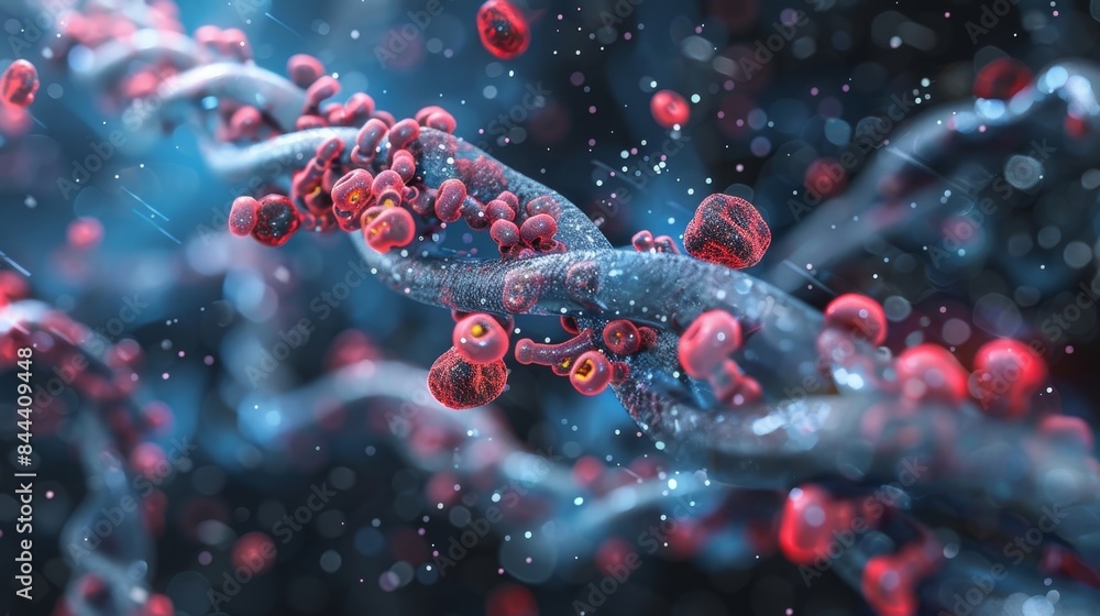 Curated visual reference: Fresh Look at A Series Of Interconnected Tubes With Particles Flowing In And