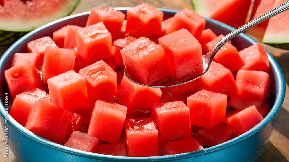 watermelon in a bowl, watermelon in a bowl,