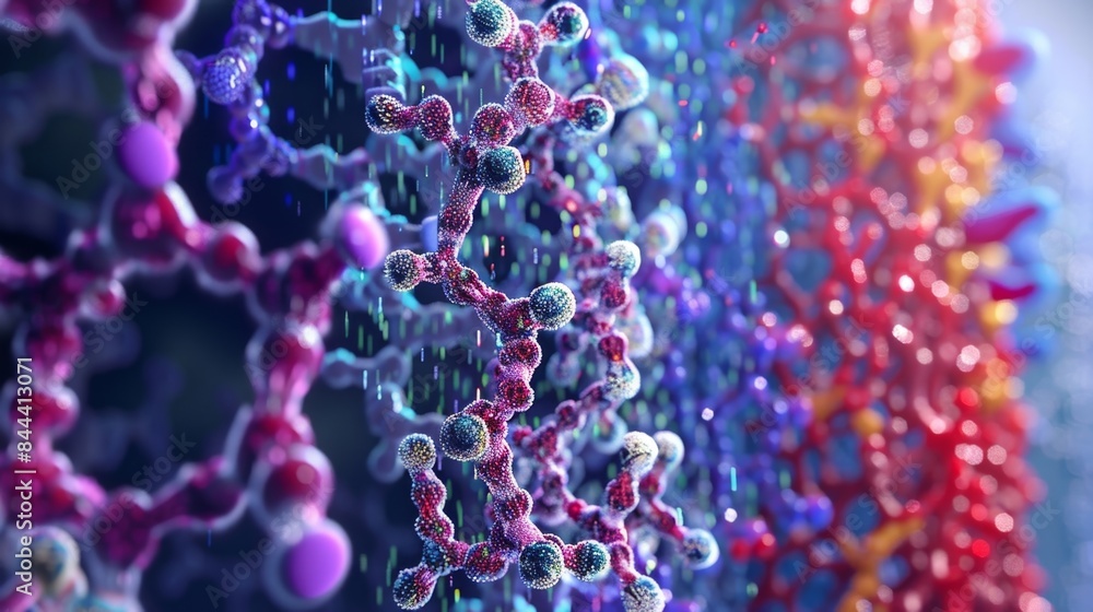 A closeup view of a clathrincoated pit showcasing the uniform size and spacing of the clathrin proteins within the cage A closeup view of a clathrincoated pit showcasing the uniform size and spacing of the clathrin proteins within the cage