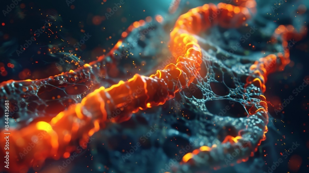 A series of timelapse images capturing the dynamic movement of kinesin and dynein proteins as they shuttle mitochondria along the microtubule tracks A series of timelapse images capturing the dynamic movement of kinesin and dynein proteins as they shuttle mitochondria along the microtubule tracks