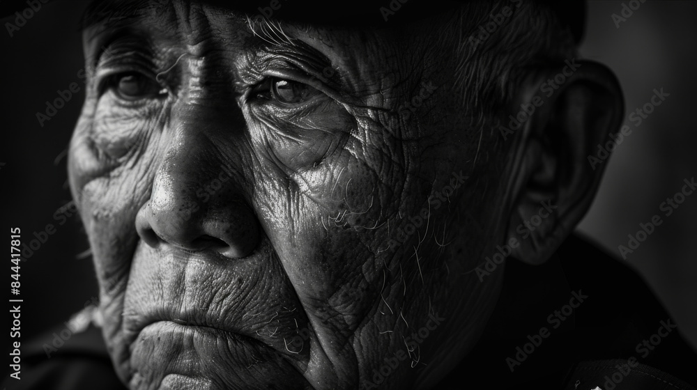 A man with a sad expression on his face A man with a sad expression on his face