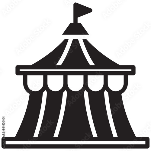 Circus Tent Icon