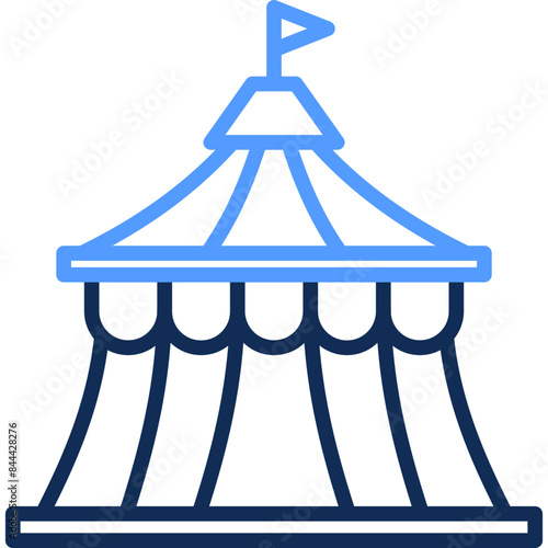 Circus Tent Icon