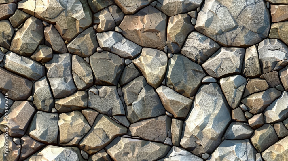 Seamless stone wall texture, 2d game stone texture, cartoon seamless stone wall pattern, 2d seamless stone stylized texture Seamless stone wall texture, 2d game stone texture, cartoon seamless stone wall pattern, 2d seamless stone stylized texture
