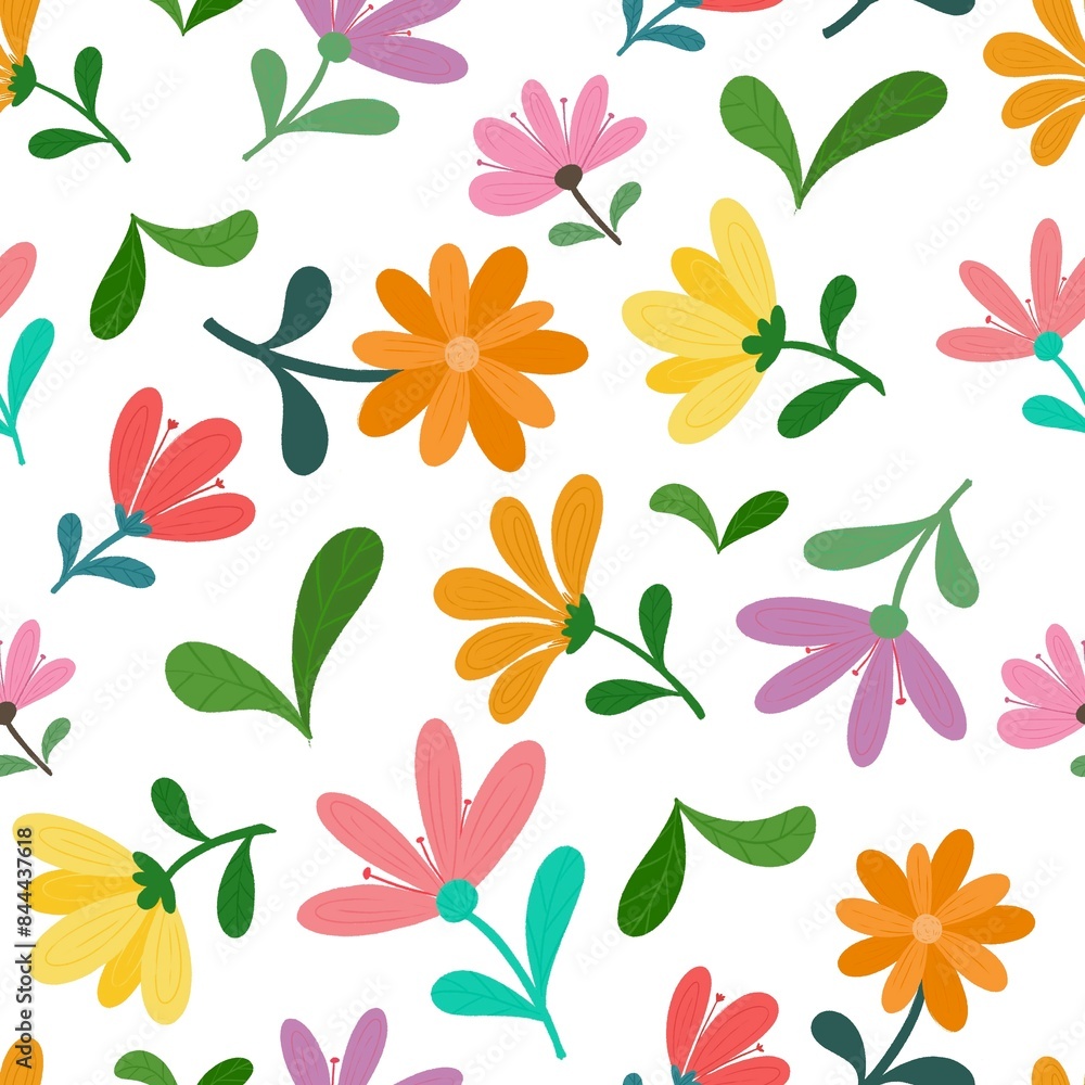 seamless floral pattern seamless floral pattern