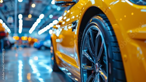 Get your car fixed at our state-of-the-art auto repair shop. We offer a wide range of services including repairs, bodywork, and painting. photo