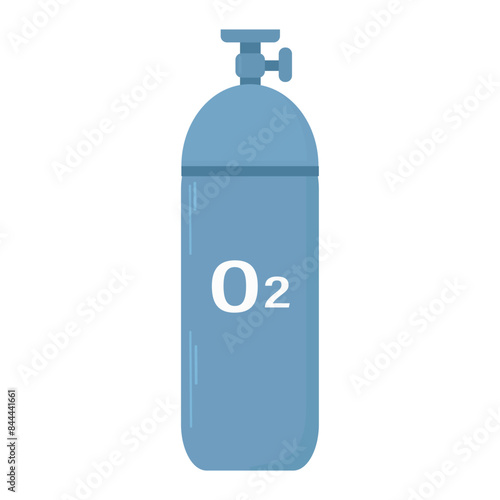 Oxygen cylinder icon clipart avatar logtotype isolated vector illustration