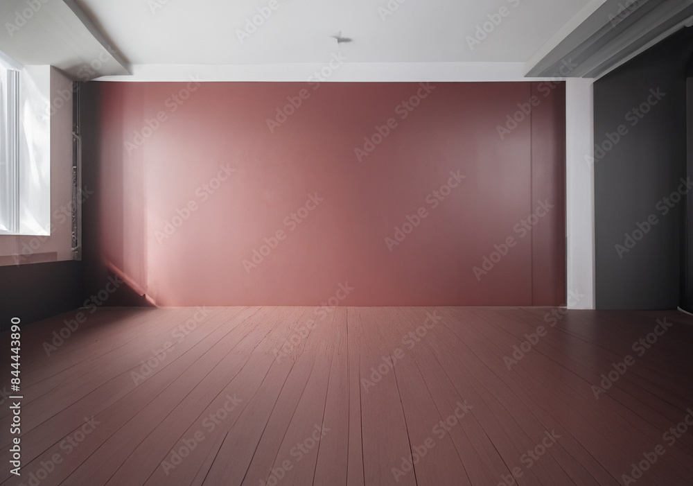 Pink walls add a playful touch. Pink walls add a playful touch.