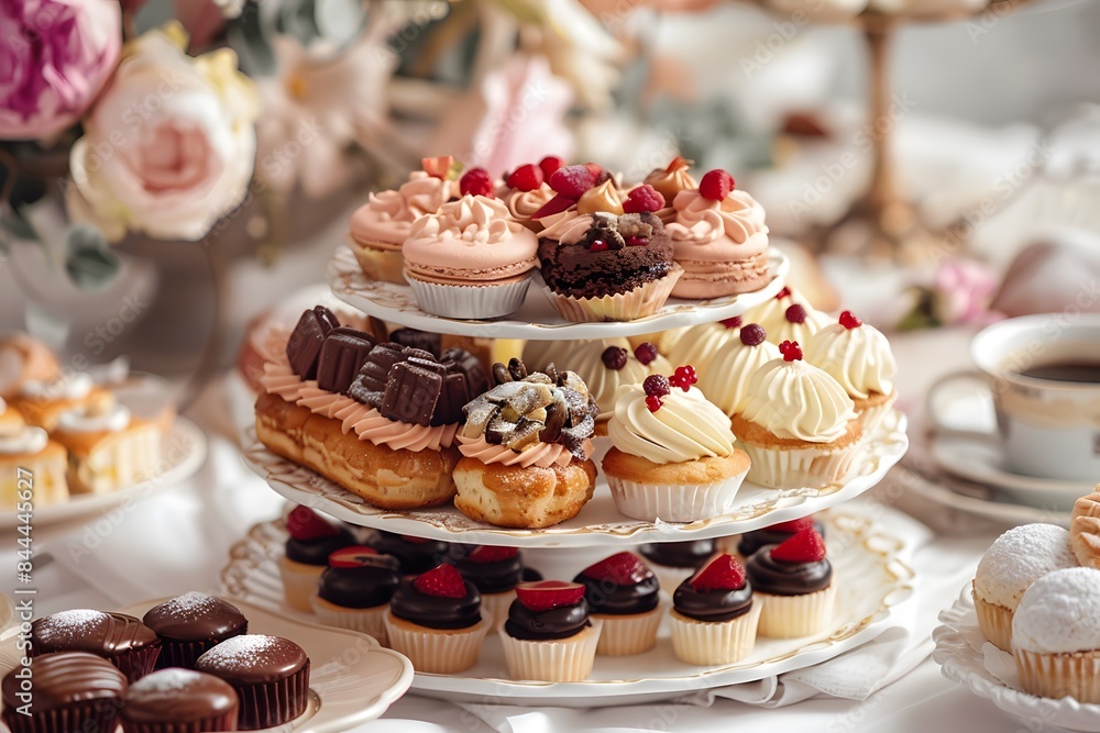 A Festive Selection of Delicious Desserts A Festive Selection of Delicious Desserts